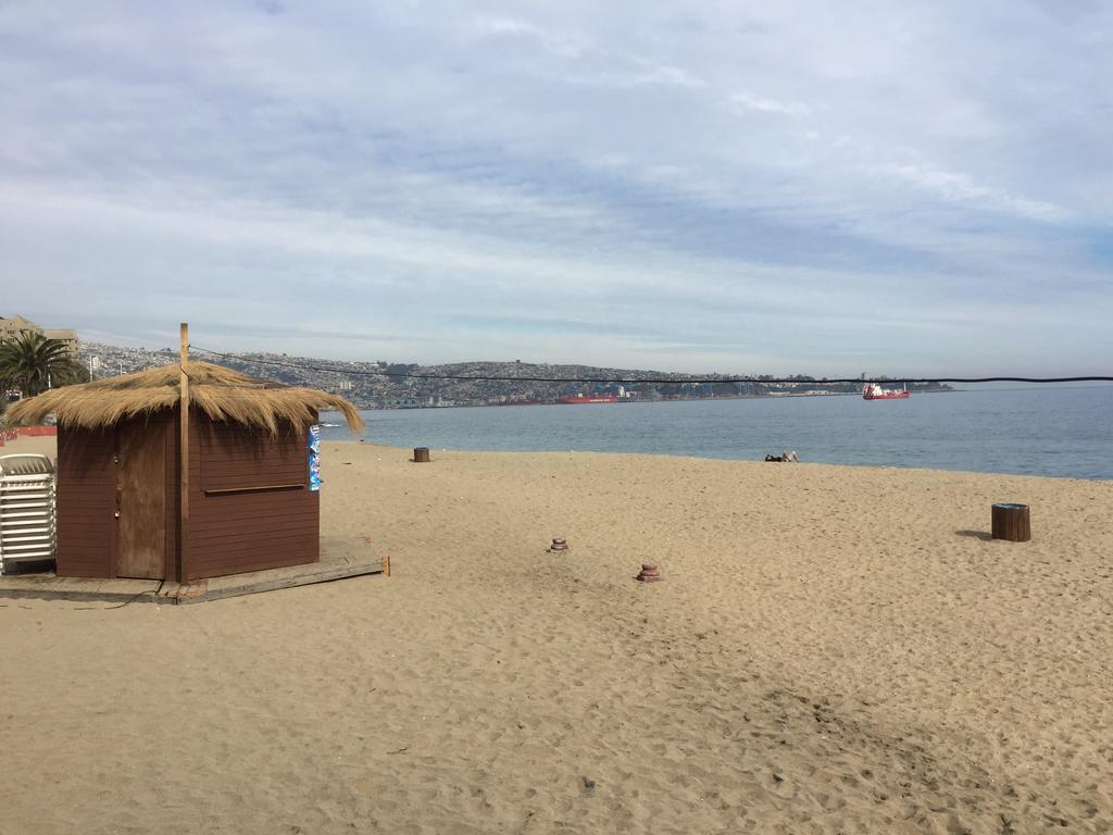 Great Apartment On The Beach Valparaiso Exterior photo